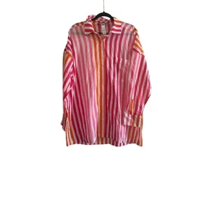 NWT Beach Riot Alexa Top in Sunset Stripes Size PL thumbnail 4