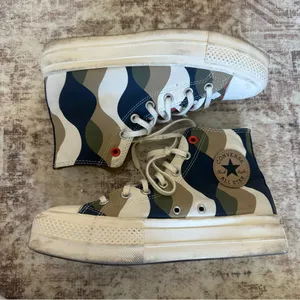Converse Chuck Taylor All Star Lift Platform Hi Twisted Classics Obsidian Sz 8.5 thumbnail 5