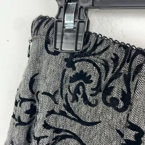 J. Jill Flared Skirt Velvet design side Zipper size 14 thumbnail 6