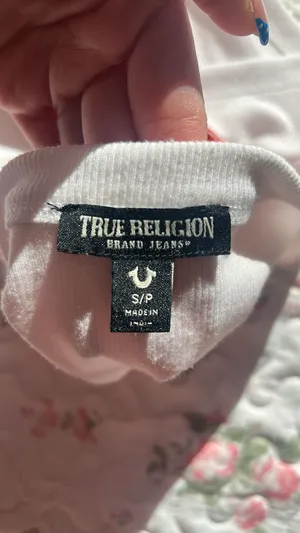 True Religion Crop Top thumbnail 3