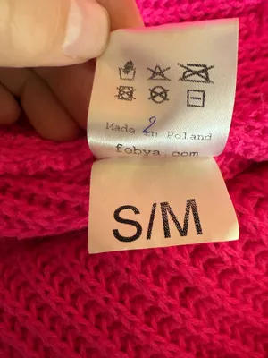 Fobya NWOT Hot Pink Open-Front Oversized Cardigan thumbnail 6