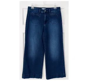Sonoma dark wash wide leg jeans thumbnail 3