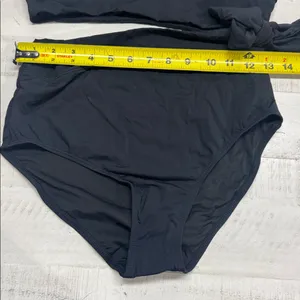 Yonique High Waisted Tummy Control Bikini Modest Bathing Suit 2PC swimsuit thumbnail 8