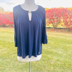 Michael Michael Kors Navy top thumbnail 5