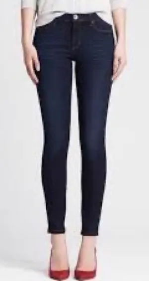 Banana Republic Dark Wash Skinny‎ Denim Jeans thumbnail 1