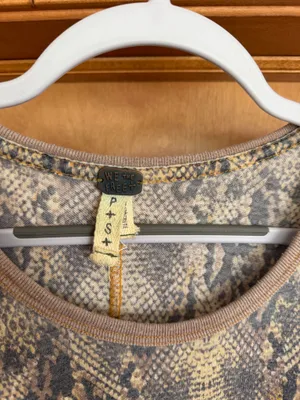 Free People Snakeskin Skirt thumbnail 2
