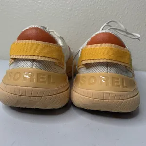 Sorel x Prana Sneakers Explorer Blitz Womens Leisure Lace Sea Salt Sz 8.5 Orange thumbnail 5