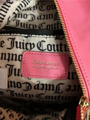 Juicy Couture Pink Logo Mini Backpack with Gold Accent NWT thumbnail 14
