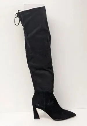 Vince Camuto Taplana Womens Faux Suede Pointed Toe Over-The-Knee Boots 9 40 thumbnail 2