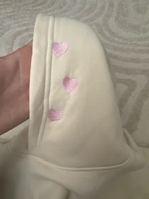 Pink Palm Puff Chasing Sunsets hoodie thumbnail 4