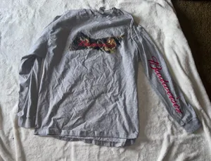 Vintage Budweiser realtree long sleeve shirt thumbnail 1