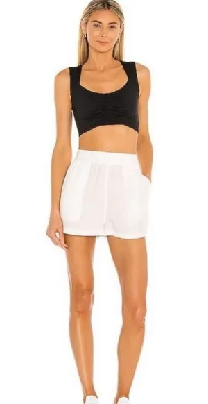 Free People See You Sunday Shorts in White Size Medium thumbnail 1
