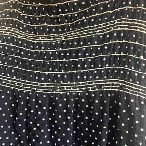 ✨SIDE PARTY Maud Smocked Black Sz Medium Dress✨ thumbnail 7
