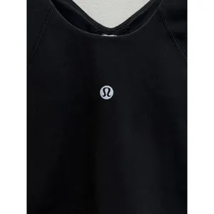 Lululemon Align Nulu Tank Sport Bra Black Size 6 thumbnail 7