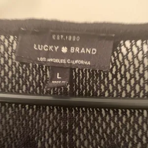 Lucky Brand Women's Sleeveless Top Shirt Size Large Black thumbnail 3