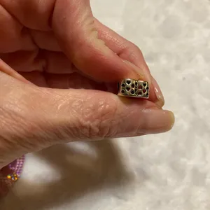 .925 Silver Heart Charm thumbnail 3