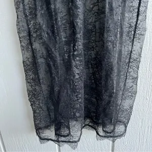 Victoria’s Secret Dream Angels Black Lace‎ Up Back Slip M thumbnail 5