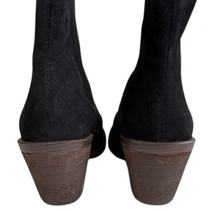 EUC Vince Camuto Leather Ackella Boots Black Size 8 thumbnail 5