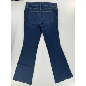 SPANX Flare Jeans Women Petite Large L/G Midnight Wash Pull On Stretch Denim NWT thumbnail 10