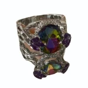 𝅺NWT Sterling Silver Amethyst Ring Size 6 Purple thumbnail 7