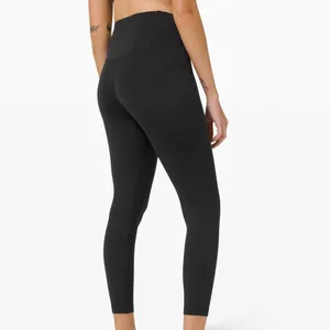 Lululemon Nulu Fold High Rise Yoga Tight Black thumbnail 2