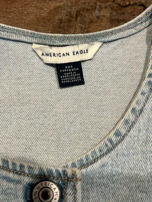 American Eagle Denim Button-Up Too thumbnail 3