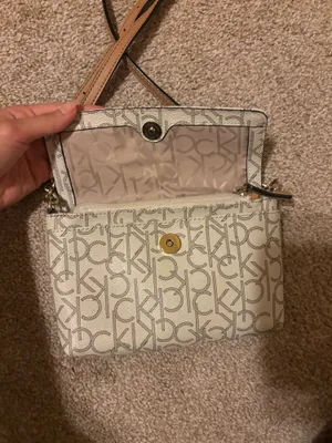 Calvin Klein Beige Purse Crossbody thumbnail 4