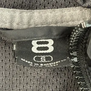 Black rumble windbreaker jacket thumbnail 3