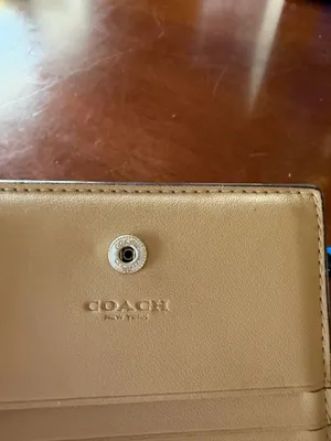 ☁️💜Coach Snap Wallet in Lavender & Blush thumbnail 9