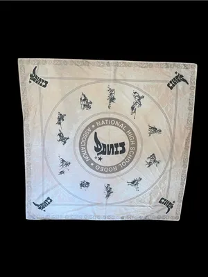 NHSRA National High School Rodeo Association Scarf Barrel Racing Roping Broncs thumbnail 2