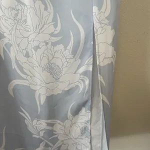 Aritzia Babaton Eames Skirt in Blue/Silver thumbnail 6