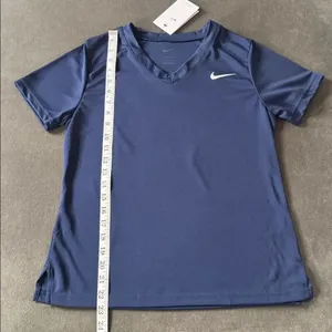Nike Women’s Blue Club Speed Jersey Dri-Fit Short Sleeve Shirt SMALL NWT thumbnail 4