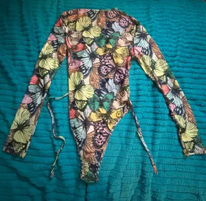 Floral Bikini Shein thumbnail 1