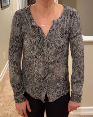 Aritzia Babaton 100% Silk Blouse thumbnail 1