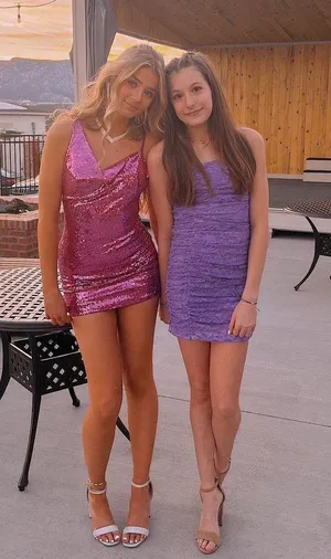 Hello Molly Citadel Skies Dress in Pink Sequins thumbnail 5