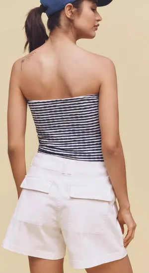 Anthropologie Pistola Marissa High-Rise Utility Shorts 24 thumbnail 2