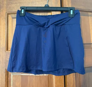 Shein Bodycon Navy Blue Slit skirt thumbnail 1