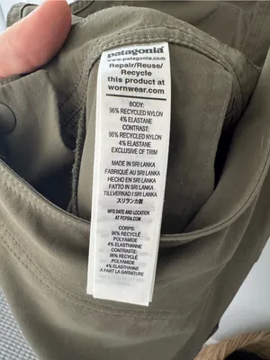 Patagonia W’s Outdoor Everyday Romper Overalls Green XS thumbnail 6