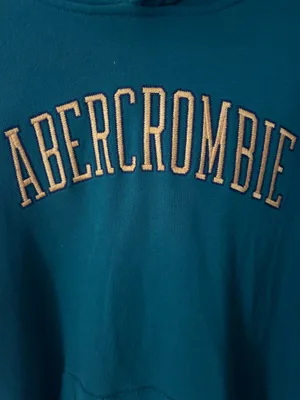 Abercrombie Green Hoodie thumbnail 2