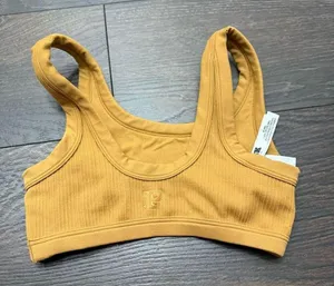 Victoria’s Secret Women’s Medium Yellow Sports Bra thumbnail 2