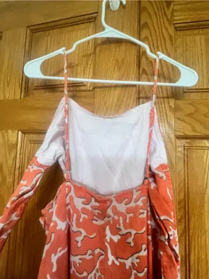 Maeve - Anthropologie - Coral-Print Spaghetti-Strap Jumpsuit thumbnail 7