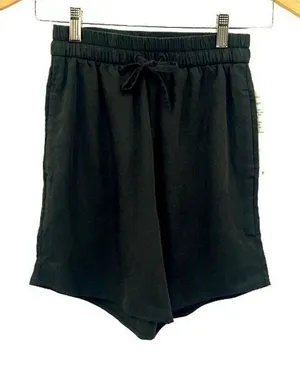 Lululemon Womens Drawstring High Rise Move Lightly Shorts Forest Green Size 2 NW thumbnail 1