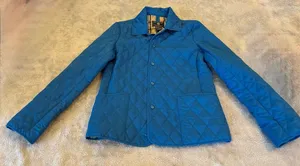 O’kief & O’kief Brand Quilted Blue Women’s Jacket Size Small thumbnail 1