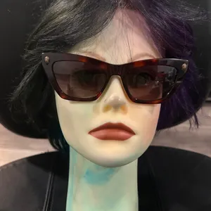 Kurt Geiger London Brown Cat-Eye Sunglasses thumbnail 1