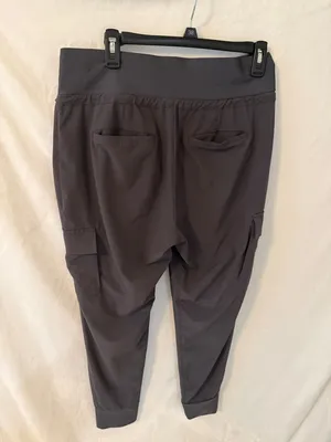Athleta Dark Gray Women's Cargo Jogger Pants thumbnail 3