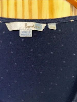 Boden Navy Polka Dot Wrap thumbnail 3