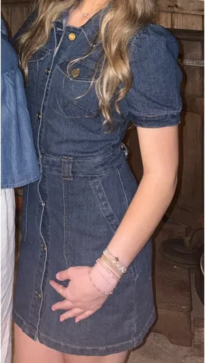 Boutique Denim Dress thumbnail 3