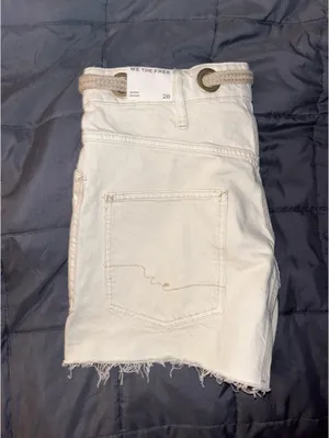 Free People Jean Shorts thumbnail 4