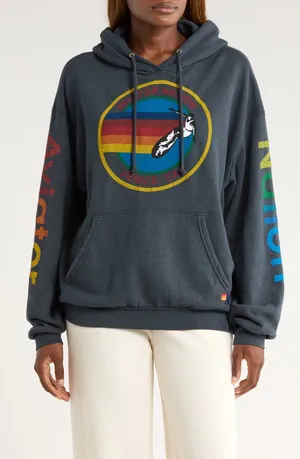 Aviator Nation Relaxed Pullover Hoodie thumbnail 1
