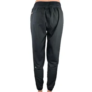 Lululemon Black Drawstring Mid Rise Workout Athletic Jogger Sweatpants Size S thumbnail 3